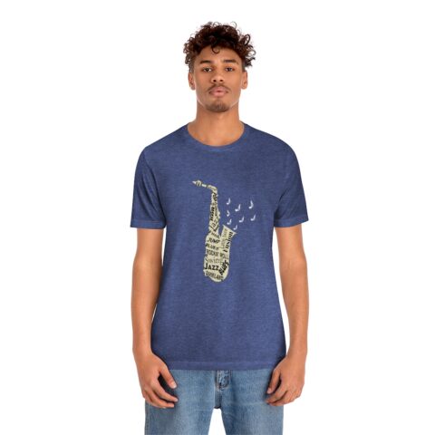 Word Art Alto Sax Tee