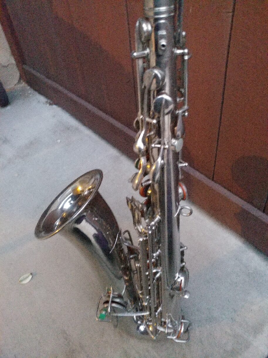 C.G. Conn Silver C Melody Saxophone - Image 8