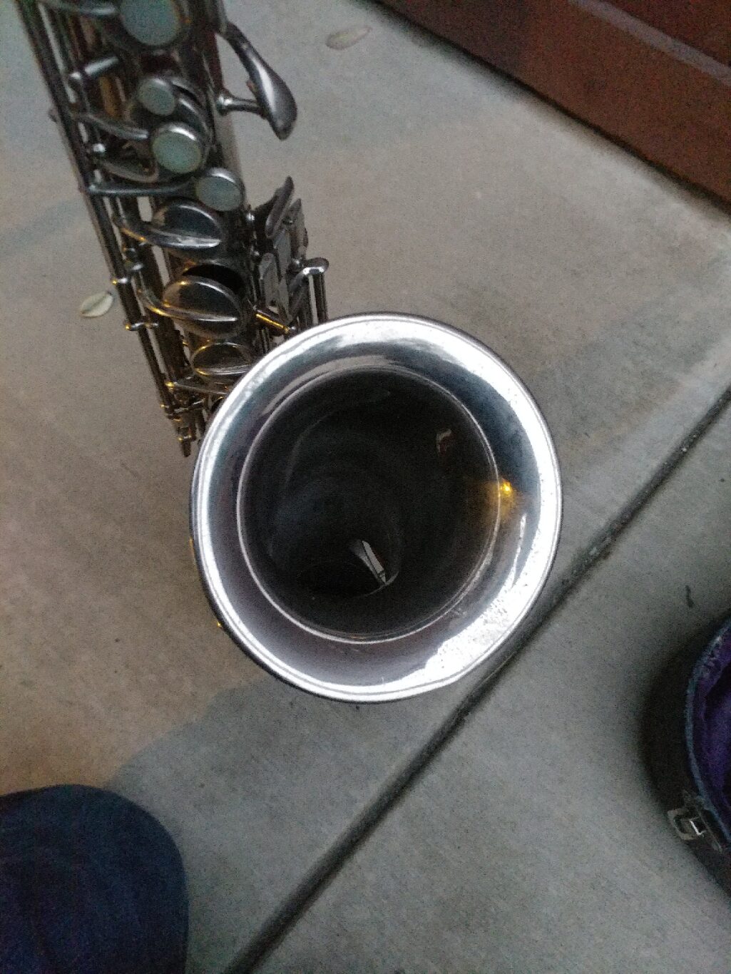 C.G. Conn Silver C Melody Saxophone - Image 5