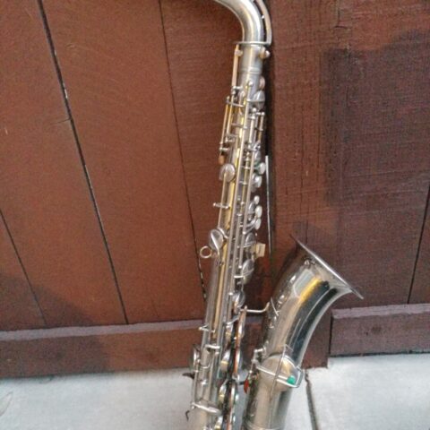 C.G. Conn Silver C Melody Saxophone